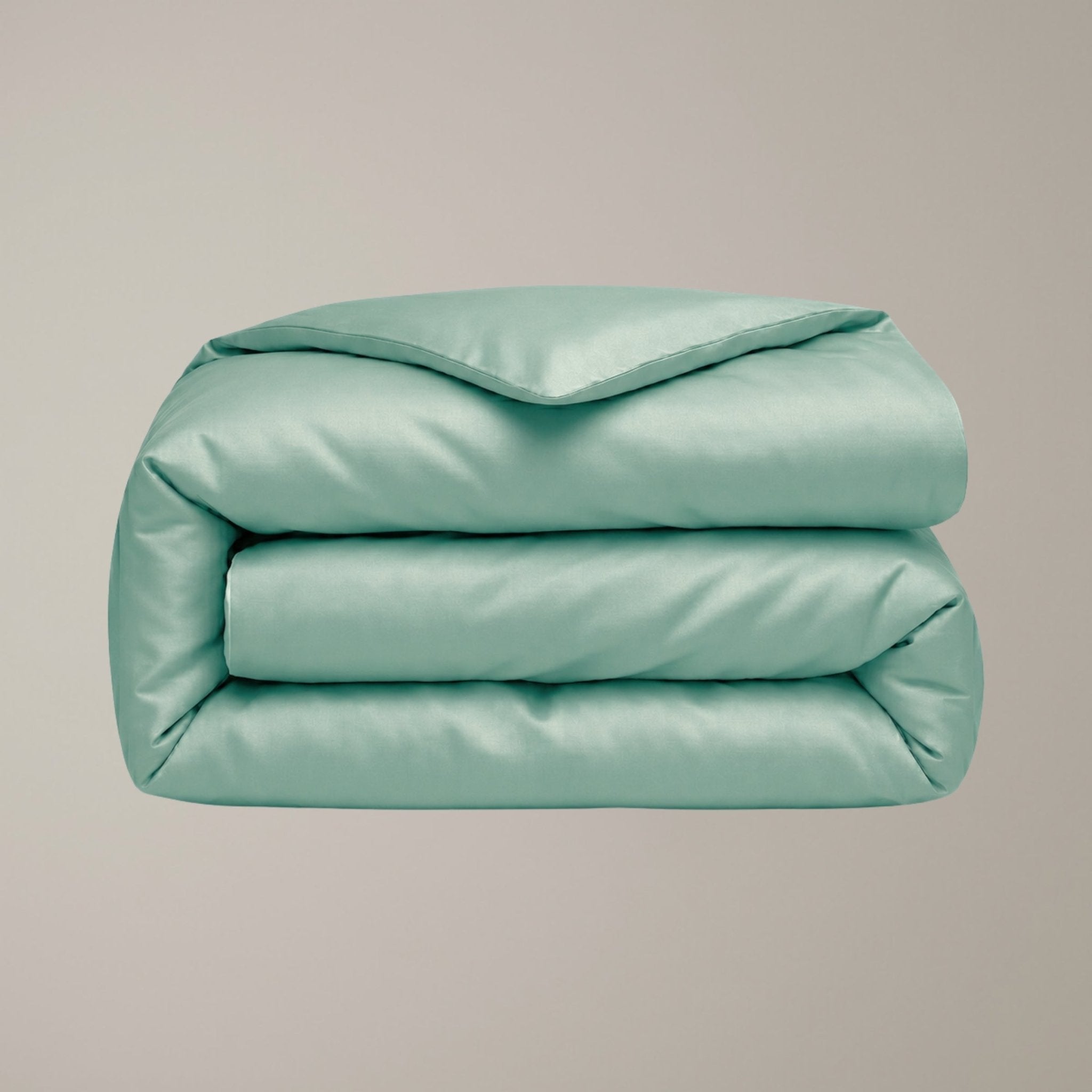 Finole Bettwäsche Set in Ocean, gefaltete premium Bettwäsche aus ägyptischer Baumwolle / Egyptian cotton bedding set #Farbe_Ocean