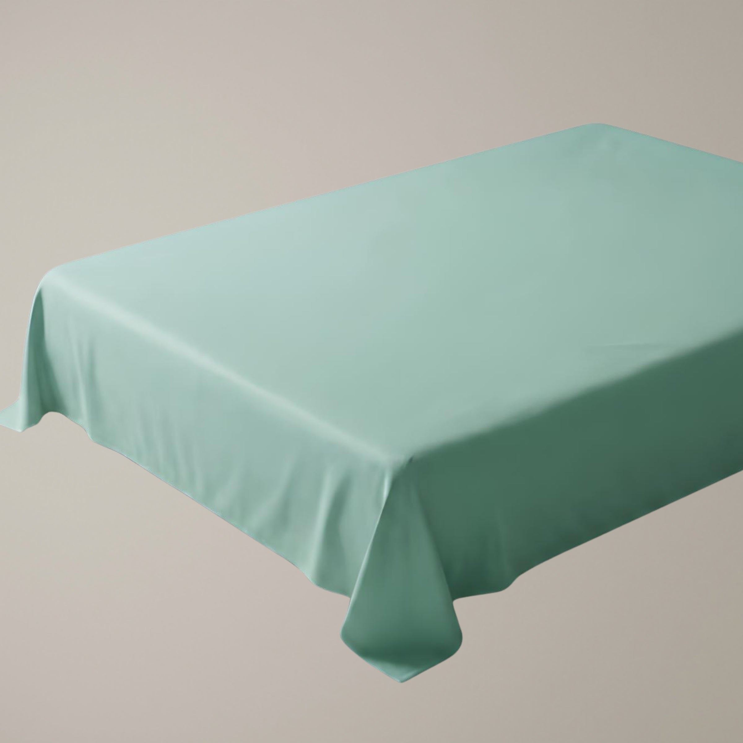 Finole Bettlaken in Ocean, Bettwäsche auf dem Bett aus ägyptischer Baumwolle / Egyptian cotton bed sheet #Farbe_Ocean