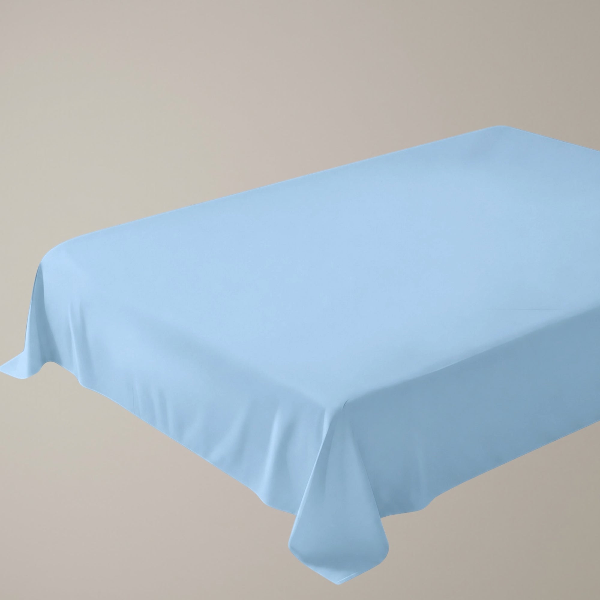 Finole Bettlaken in Atlantic, Spannbettlaken aus ägyptischer Baumwolle Perkal / Egyptian cotton Perkal fitted sheet #Farbe_Atlantic