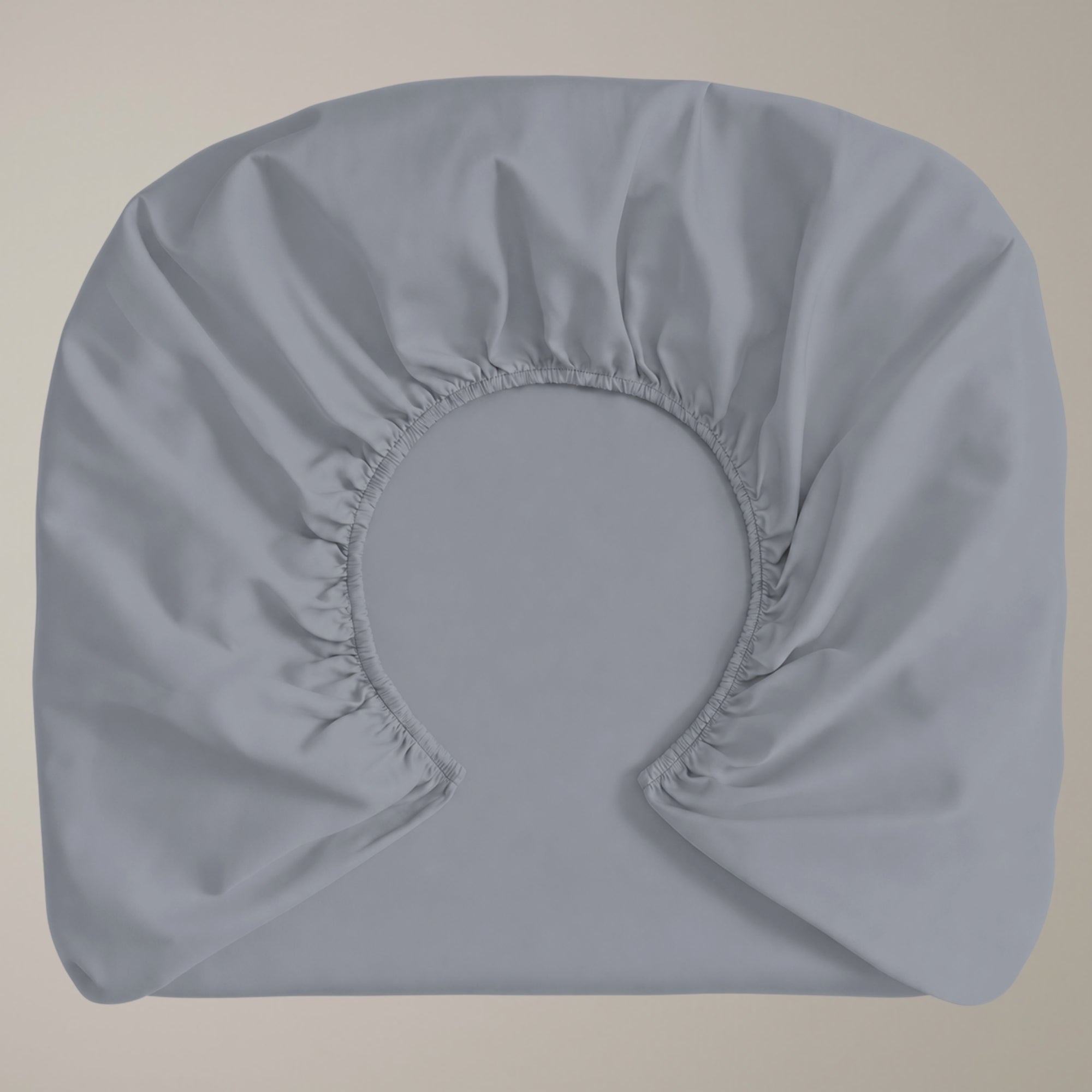 Finole Bettwäsche Set in Ardoise, gefaltete premium Perkal Bettwäsche aus ägyptischer Baumwolle / Egyptian cotton Perkal bedding set #Farbe_Ardoise