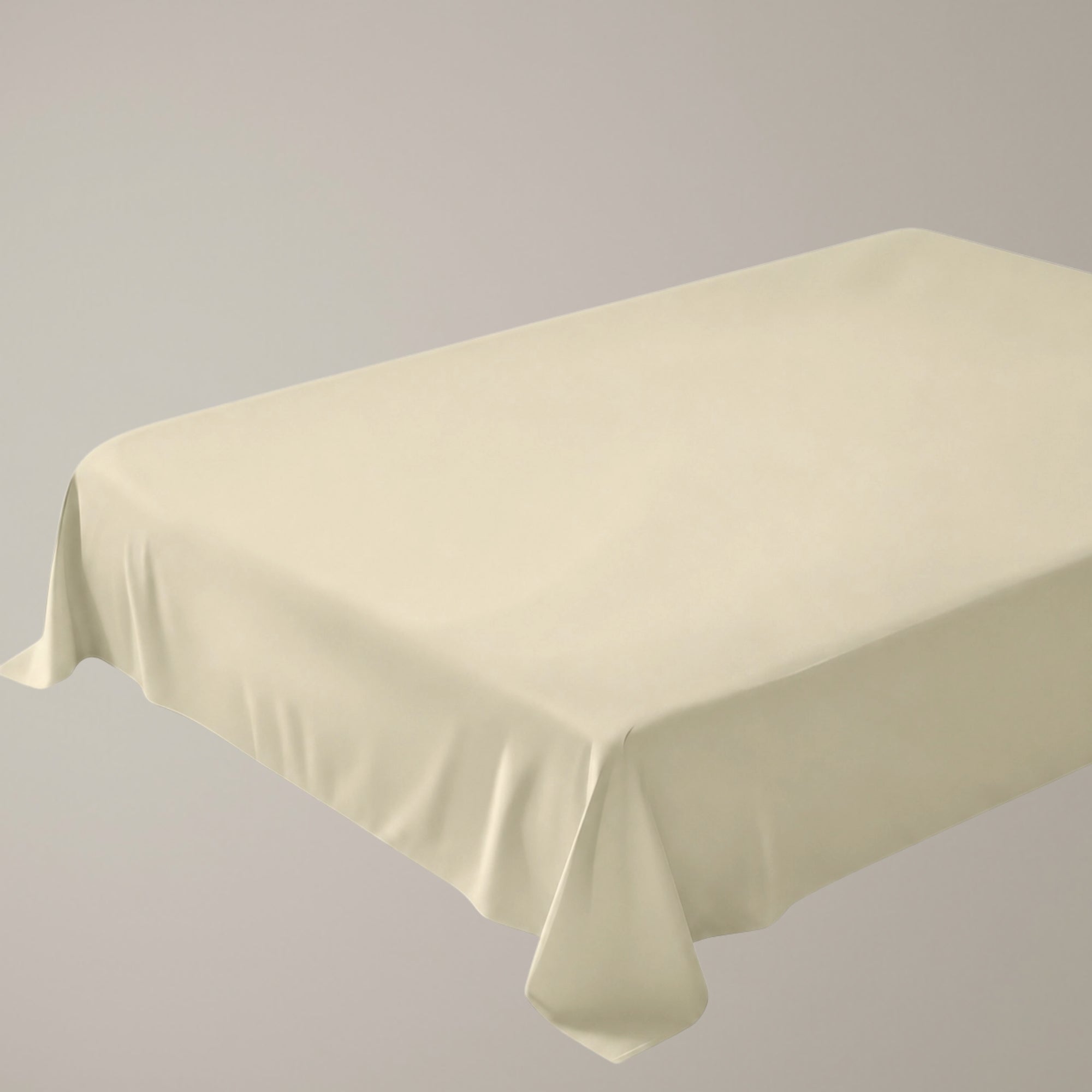 Finole Bettlaken in Linen, Bettwäsche auf dem Bett aus ägyptischer Baumwolle Perkal / Egyptian cotton Perkal bed sheet #Farbe_Linen