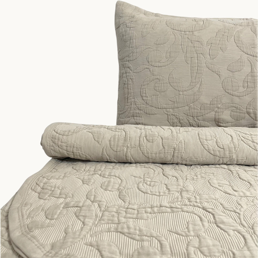 Grand-Jasmin Baumwolle Matelassé Tagesdecke
