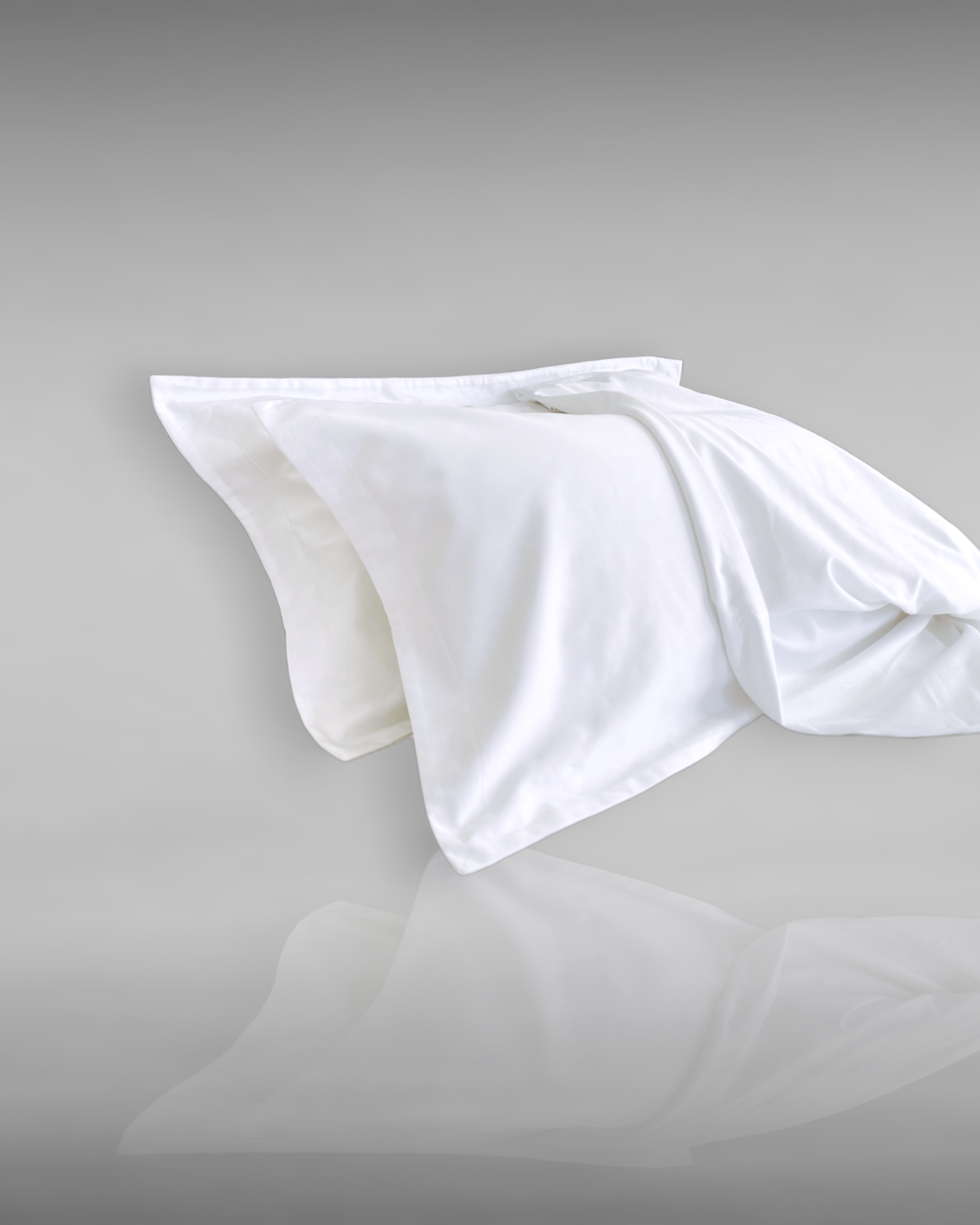 Elegantes Finole Comfort Core Satin Laken & Kissenbezug Set für Luxushotels mit Luxus-Bettwäsche.